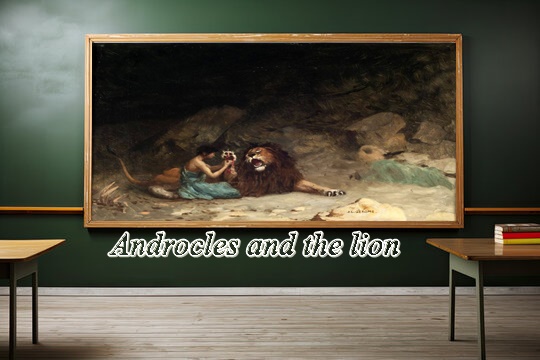 Androcles and the lion