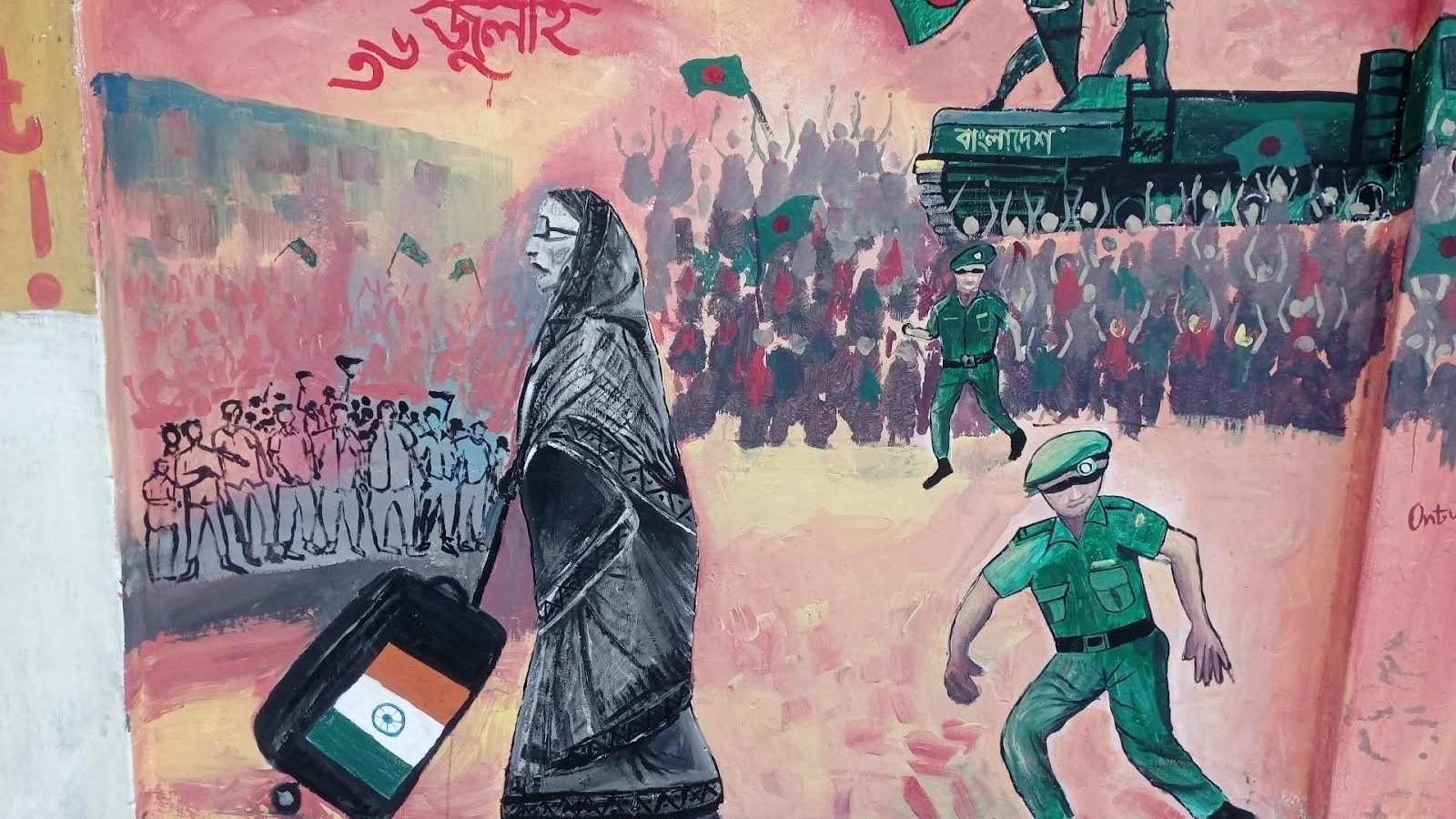 Write a letter to your friend about women’s Role in July Uprising 2024