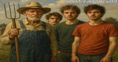 An old farmer and the Idle Sons