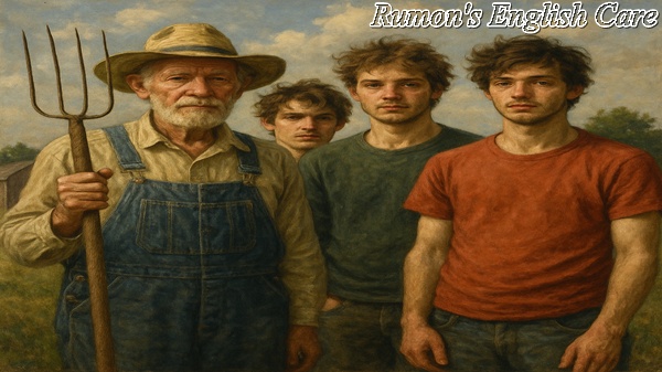 An old farmer and the Idle Sons