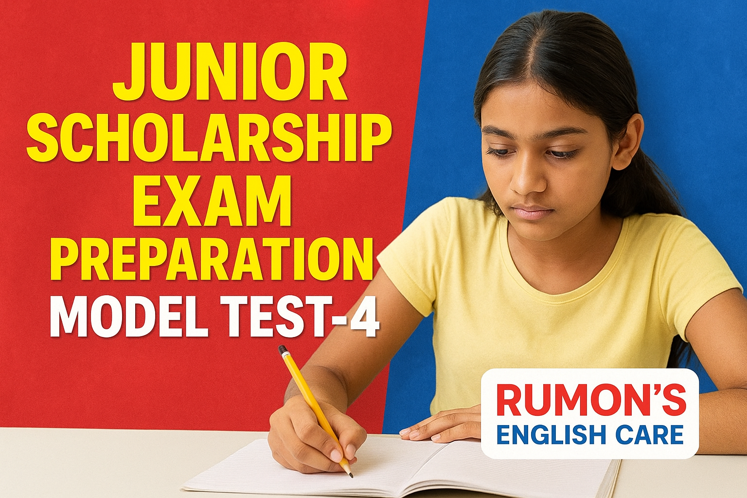 Junior Scholarship Exam Preparation Model Test-4