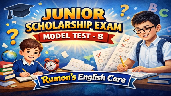 Junior Scholarship Exam Preparation Model Test-8