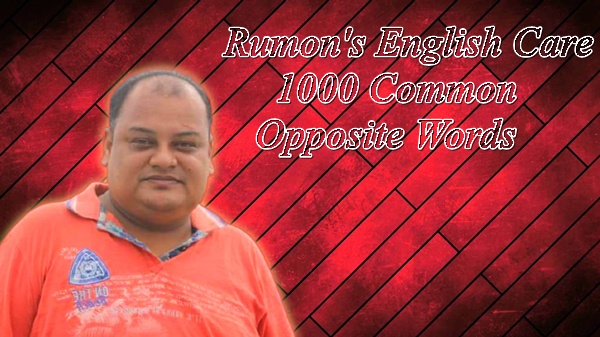 1000 Common Opposite Words