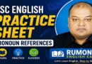 Practice Sheet of Pronoun References for HSC